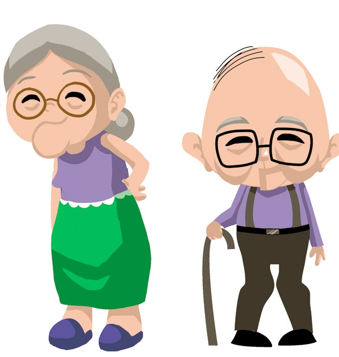 Old Couple Clipart - Cliparts.co