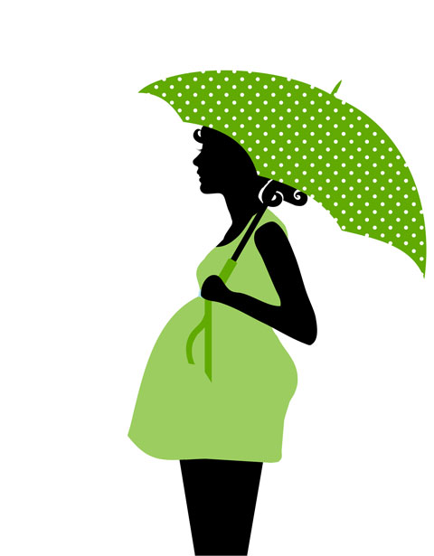 Pregnant Mom Clipart - Cliparts.co