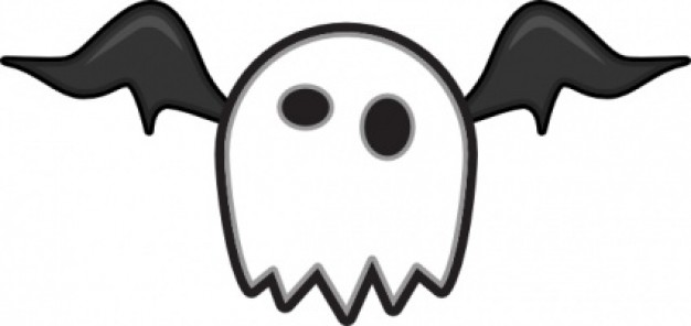 pacman-ghost-with-bat-wings_ ...