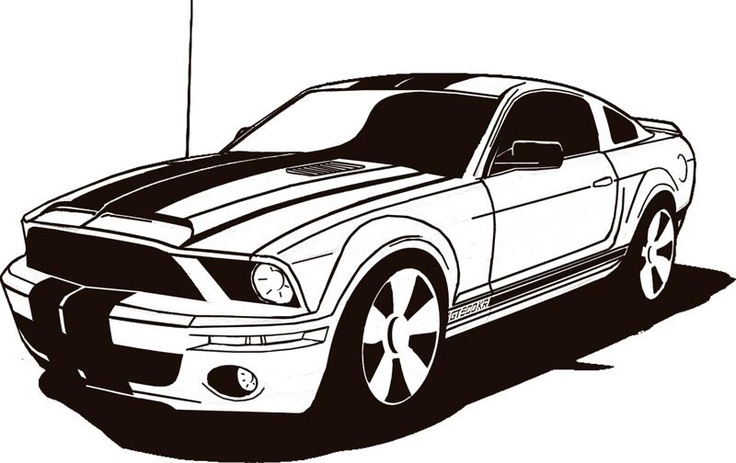 clipart ford mustang car - photo #6