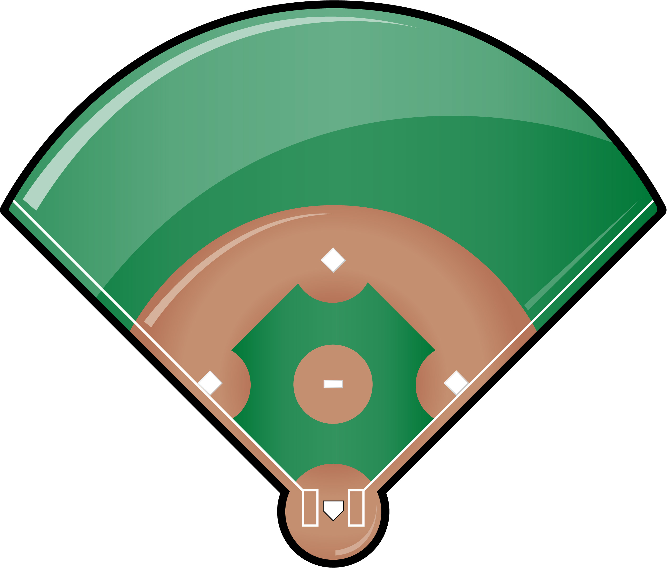 Cartoon Baseball Field - Cliparts.co