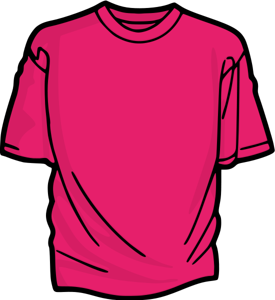 Pink T Shirt Clipart, vector clip art online, royalty free design ...