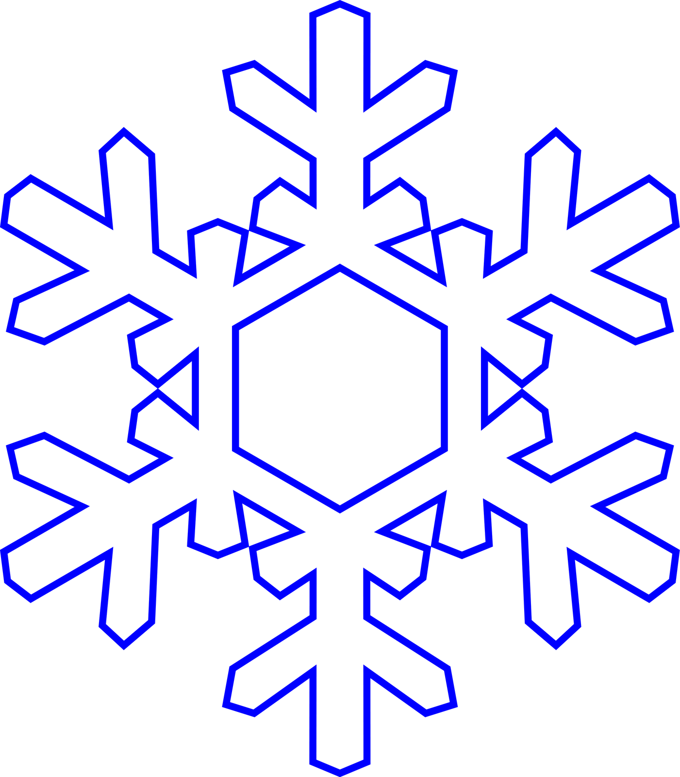 Snowflake Outline Cliparts.co