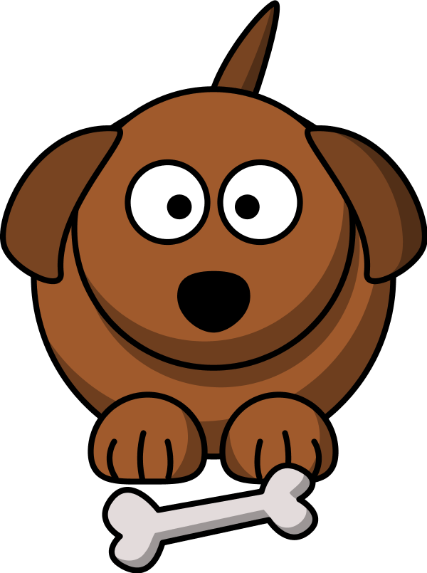 Cartoon dog - vector Clip Art