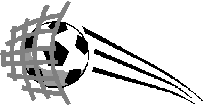 Kicking A Soccer Goal Clipart - Gallery