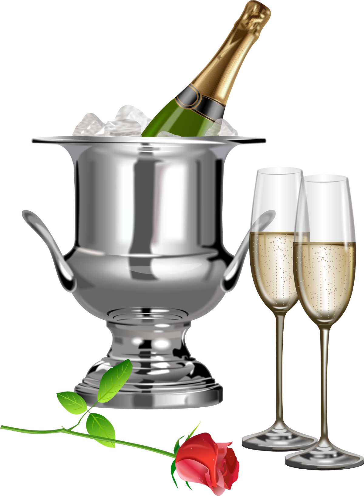 Images For > Champagne Clip Art