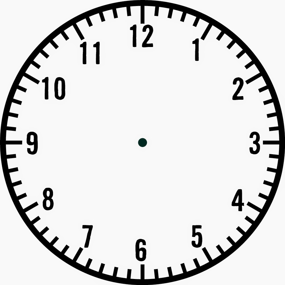 clip art of a clock face - photo #8