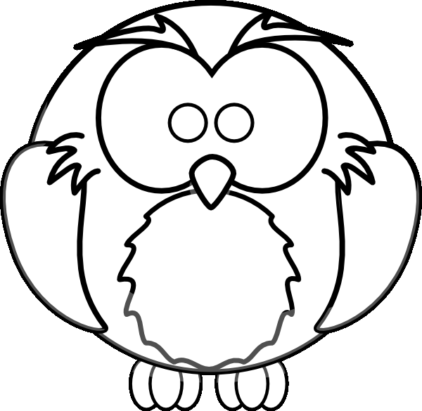 Cartoon Owl Coloring Pages - ClipArt Best