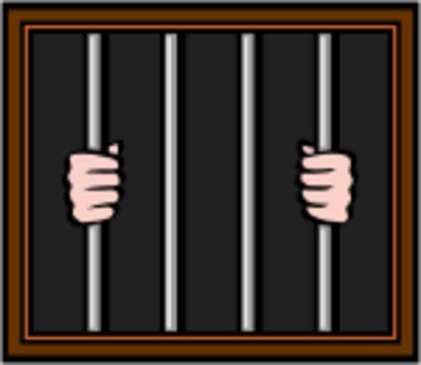 Prison image - vector clip art online, royalty free & public domain