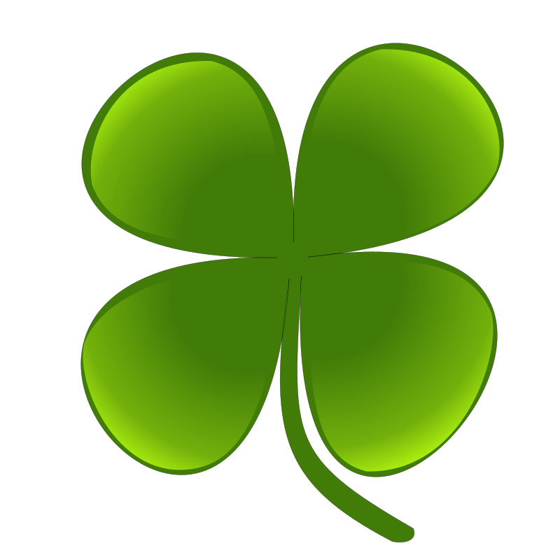 Free Stock Photos | Illustration of a four leaf clover | # 14041 ...