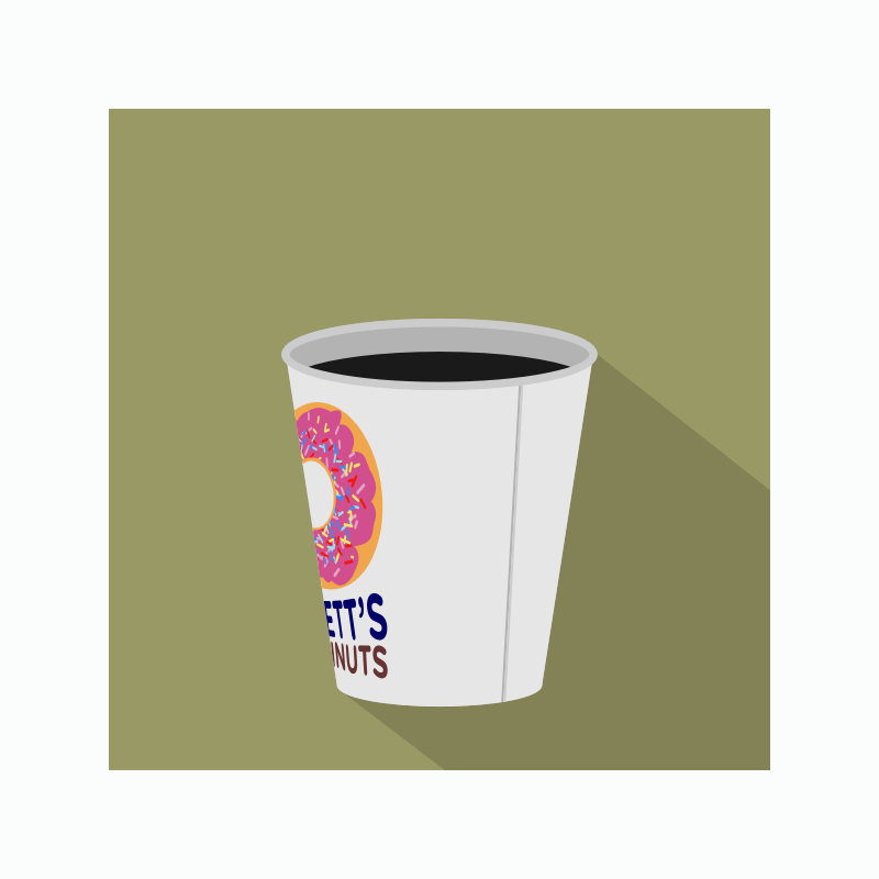 Clipart - Doughnut Shop Coffee Icon