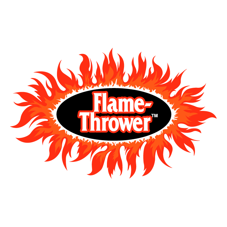 Flame thrower Free Vector / 4Vector