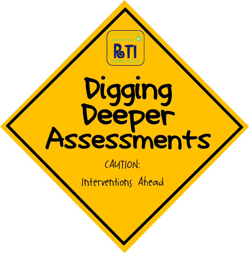 Hello Literacy: RTI: Digging Deeper Assessments {PAST link updated}