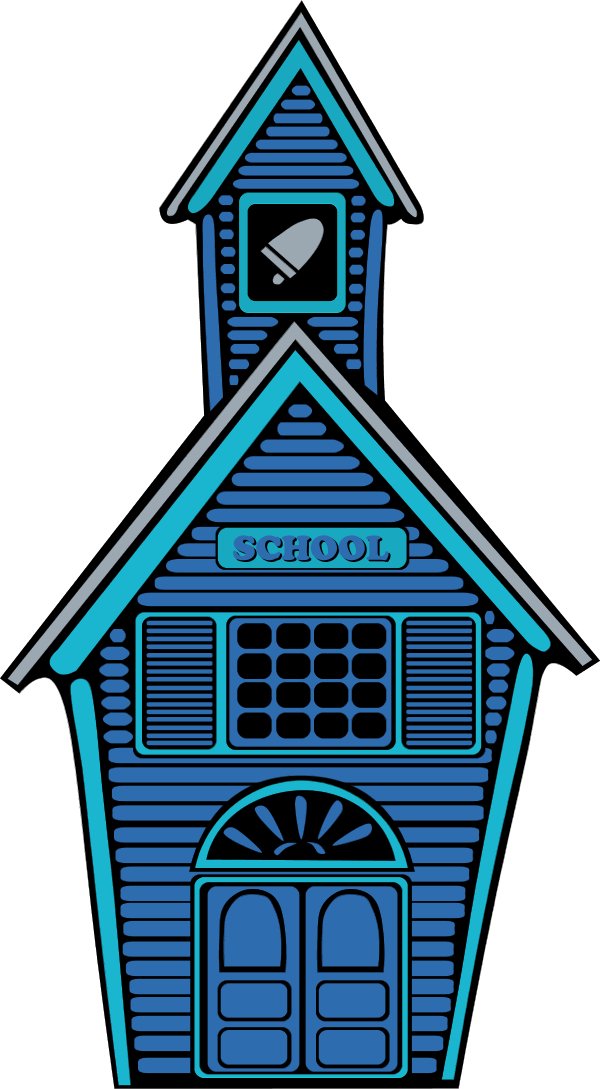 old wooden house - vector Clip Art