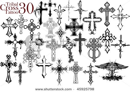 Tattoos Drawings Crosses On Tattoo Designs Cool Cross ...