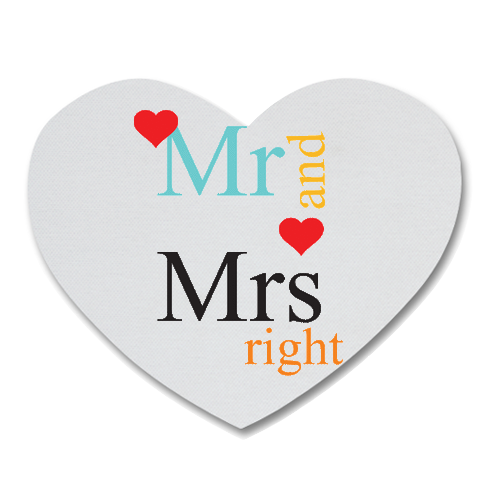mr-right-and-mrs-love-heart- ...