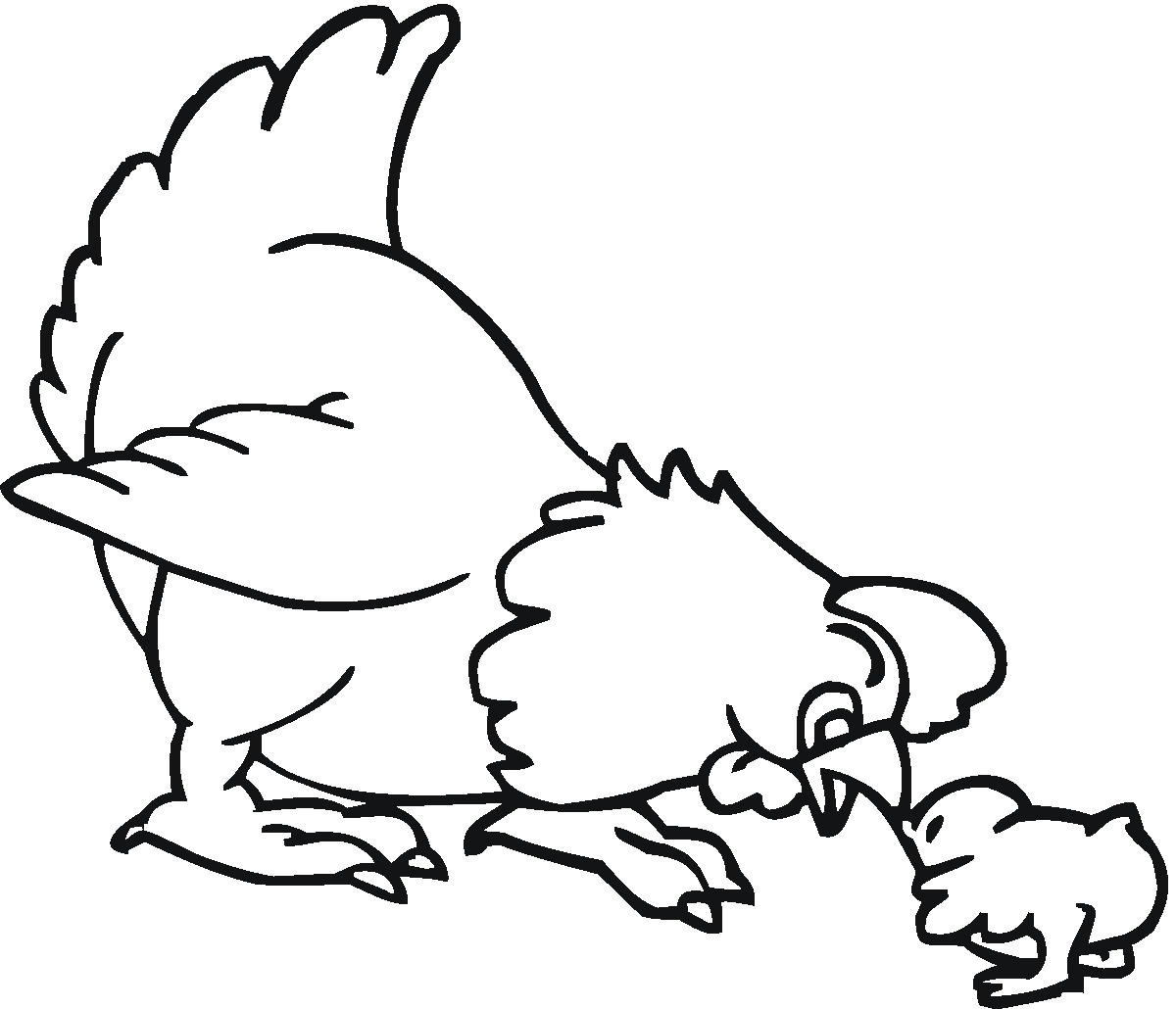 Baby Chick Coloring Pages - ClipArt Best