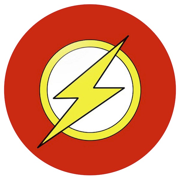 Superhero Logo Daisy Clipart