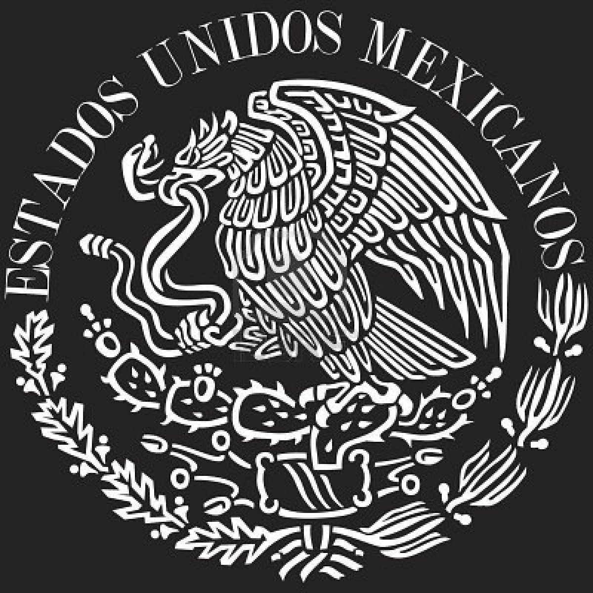 Mexican Flag Logo | Free Images at Clker.com - vector clip art ...