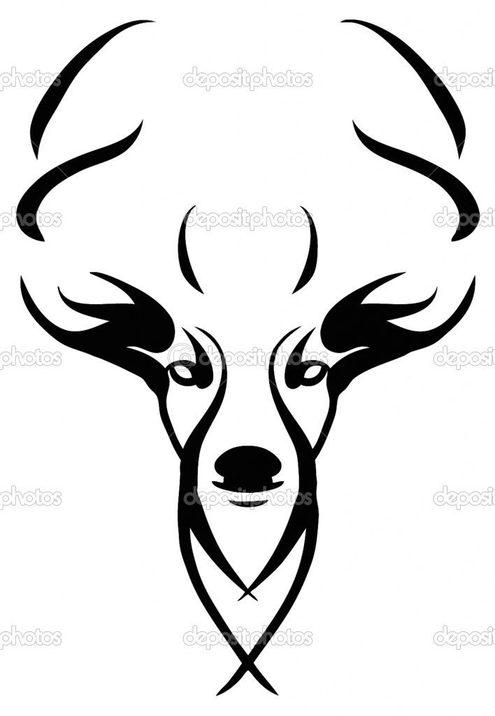 Deer Skull Drawings | images of deer skull clip art pictures ...