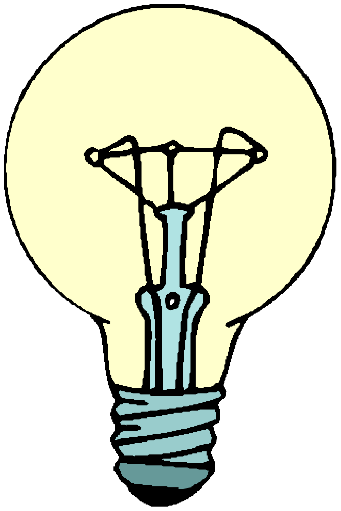 OnlineLabels Clip Art - Lightbulb