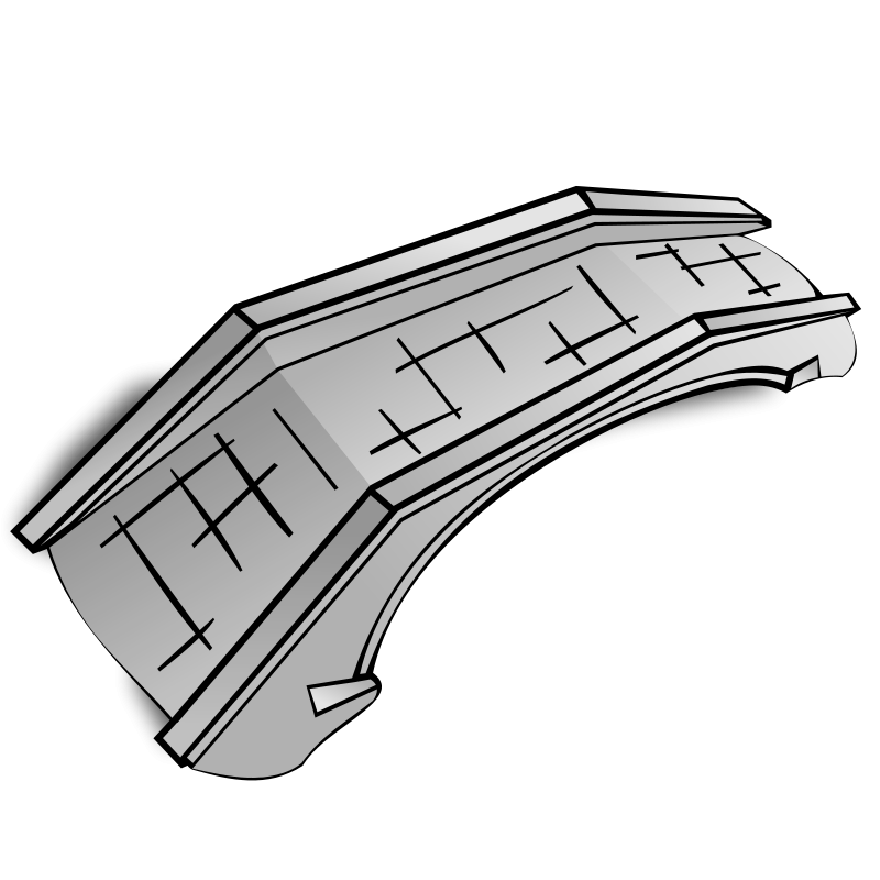 RPG Map Symbols: Stone Bridge Clip Art Download