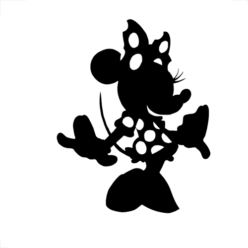 Minnie Mouse Silhouette - Cliparts.co