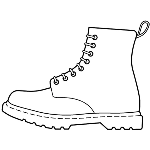 Wee's shoe outline found on Polyvore | Craft Ideas // Printables ...