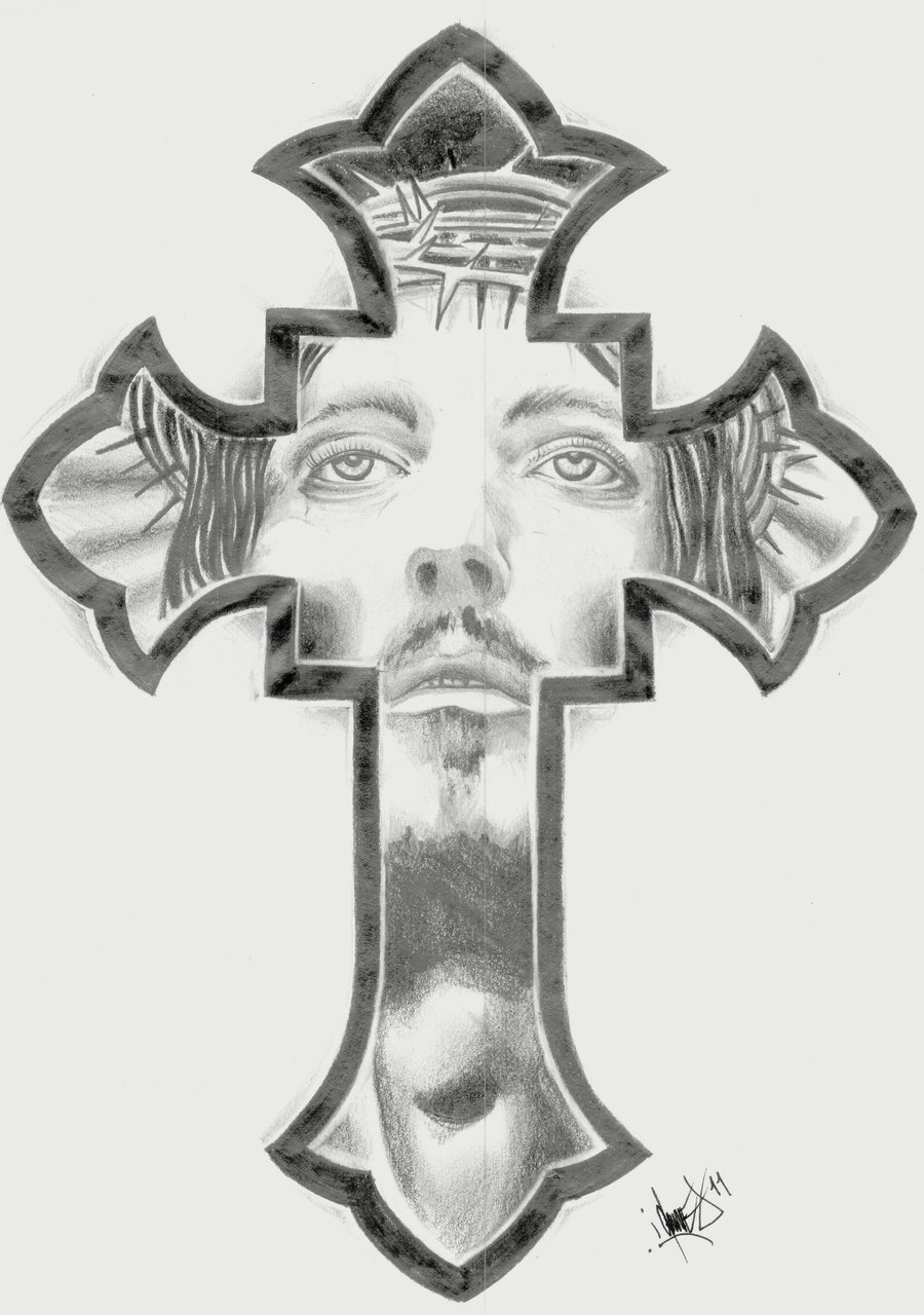 Pencil Drawings Of Crosses With Wings images & pictures - NearPics
