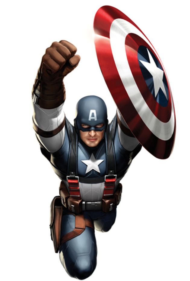Chris Evans as Captain America... revealed!