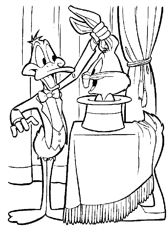 Daffy Duck Dodgers Coloring Pages