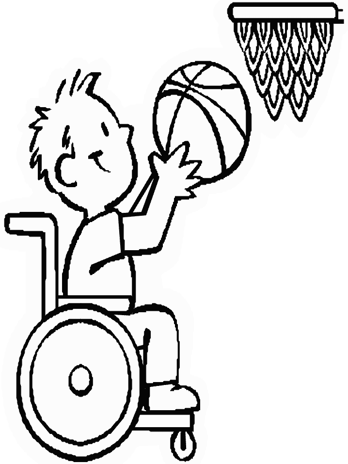 Basketball 12 Sports Coloring Pages & Coloring Book