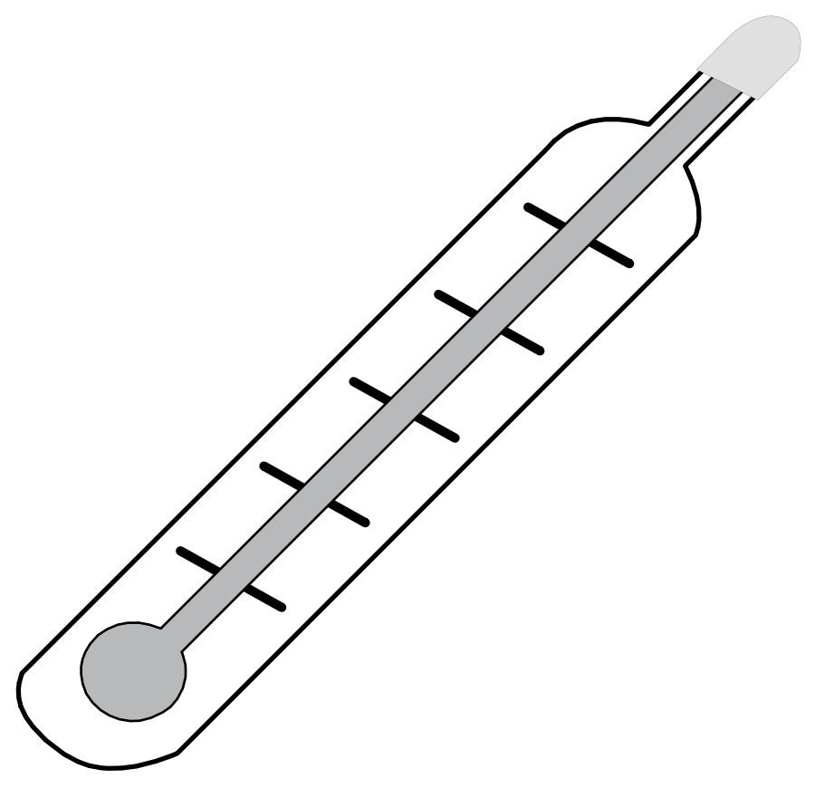 Thermometer Hot SVG Vector file, vector clip art svg file ...