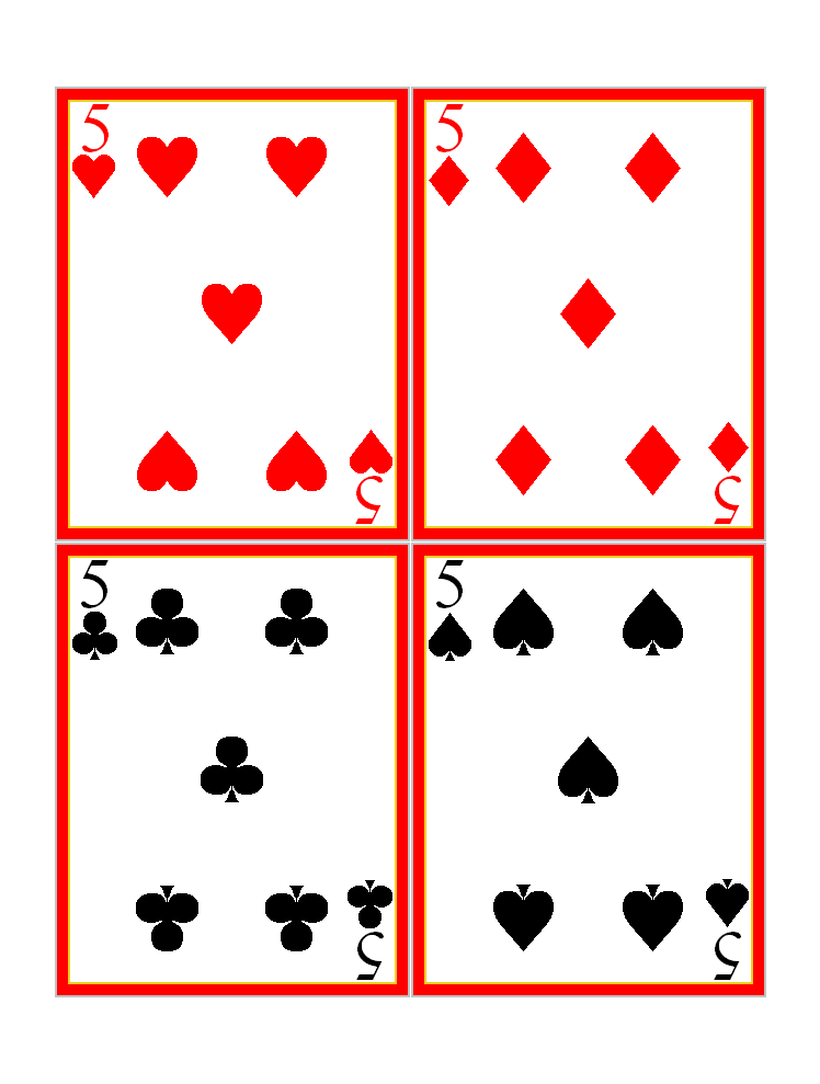 clip art pictures of playing cards - photo #31