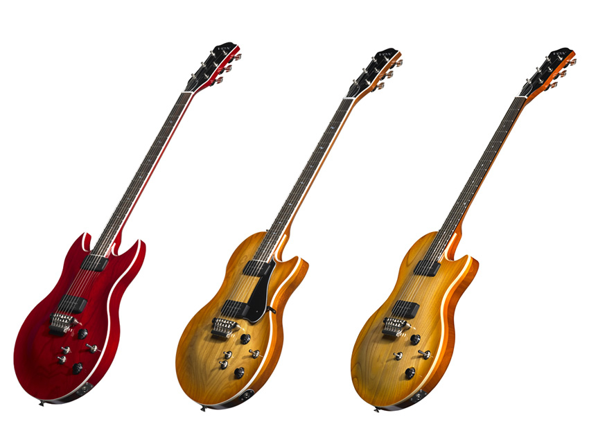 NAMM 2010: Vox new range of electric guitars - solidbody and semi ...