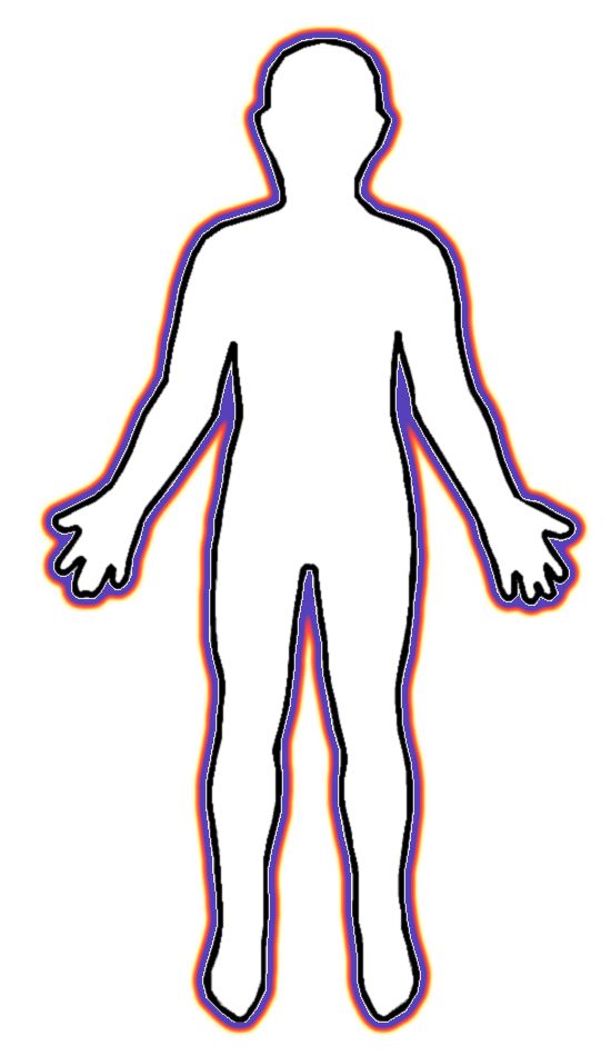 Human Body Outline Printable