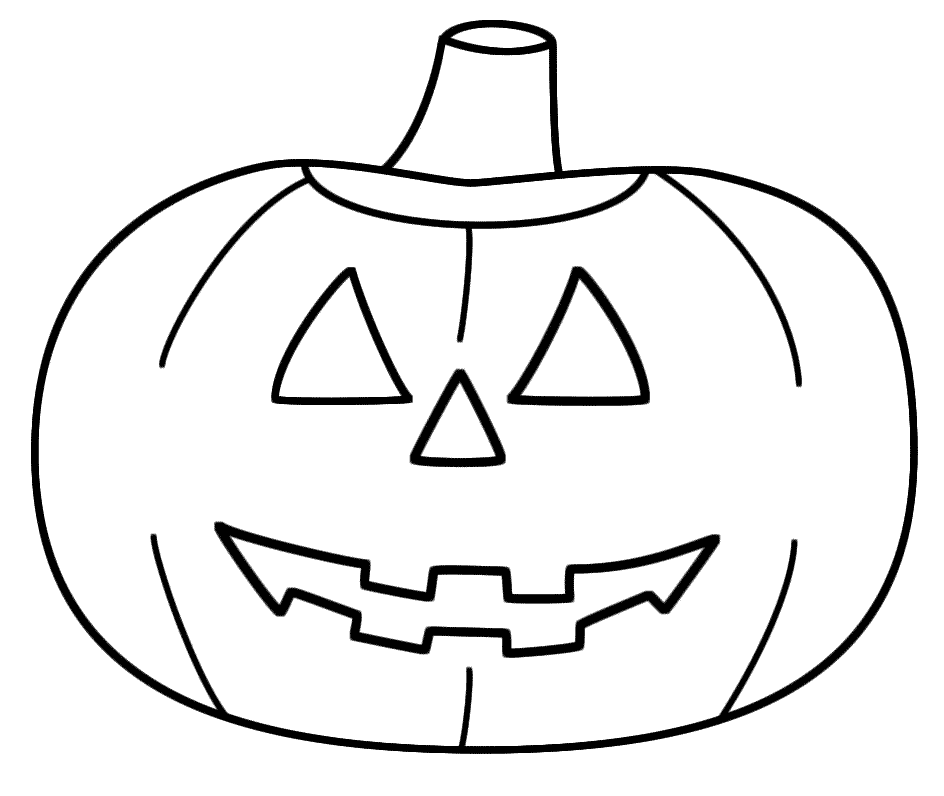 halloween coloring pages for kids pumpkin | thingkid.com