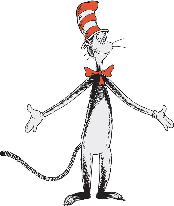 cat in the hat clip art | The Cat in the Hat ... | Birthday Party ...