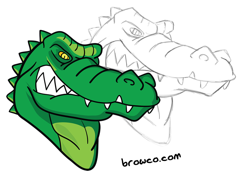 Alligator Cartoon | lol-