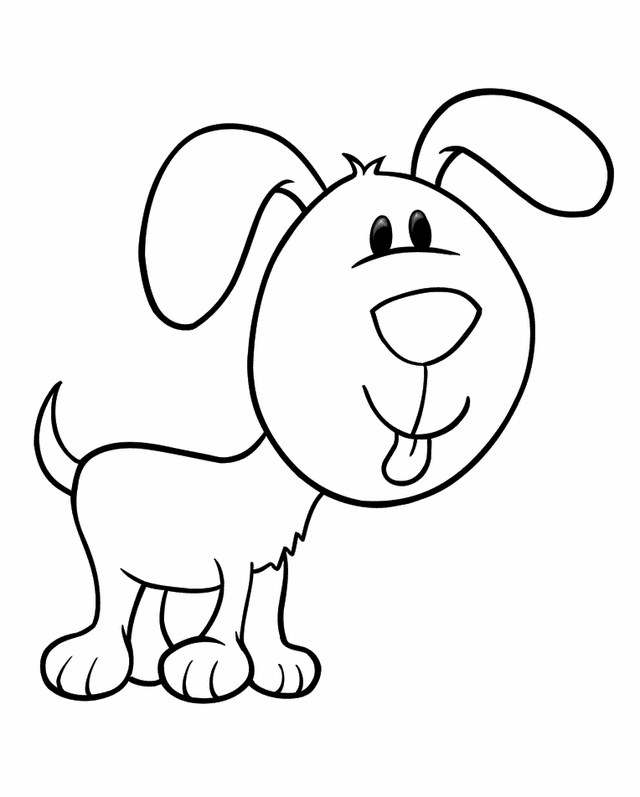 Puppy - Free Printable Coloring Pages | Free printables | Pinterest