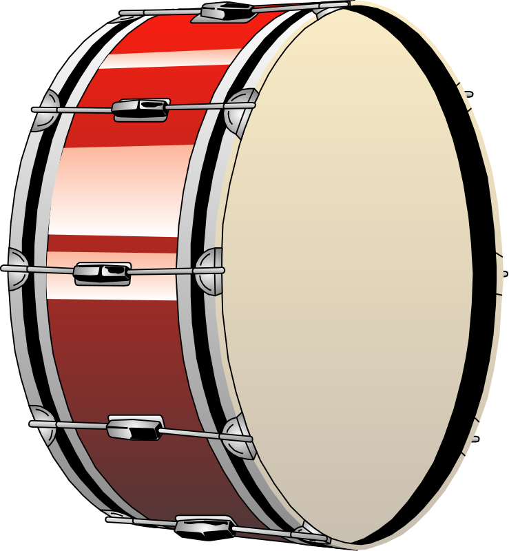 Pin Drums Music Clipart