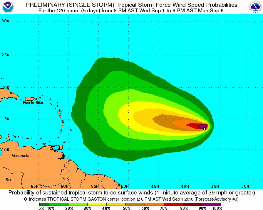 Tropical Storm Gaston is expected to strengthen gradually | NOLA.