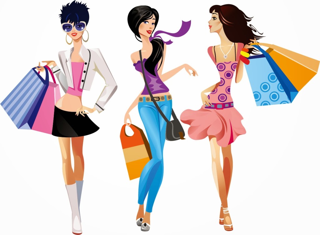 Signs of shopaholic or shopping enthusiast