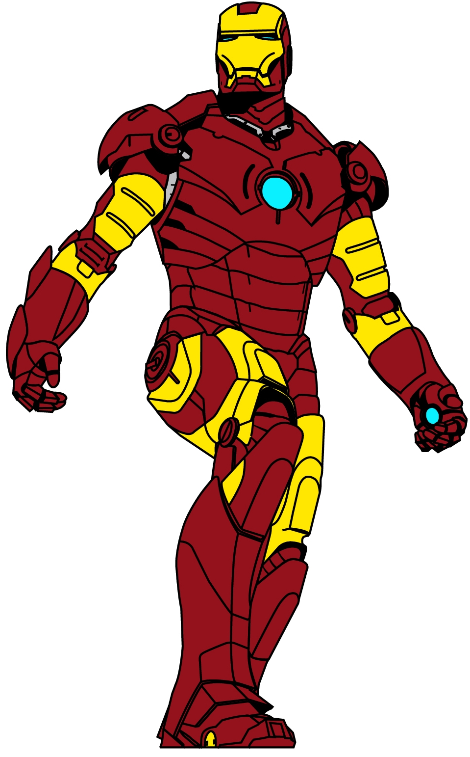 free clip art iron man - photo #8