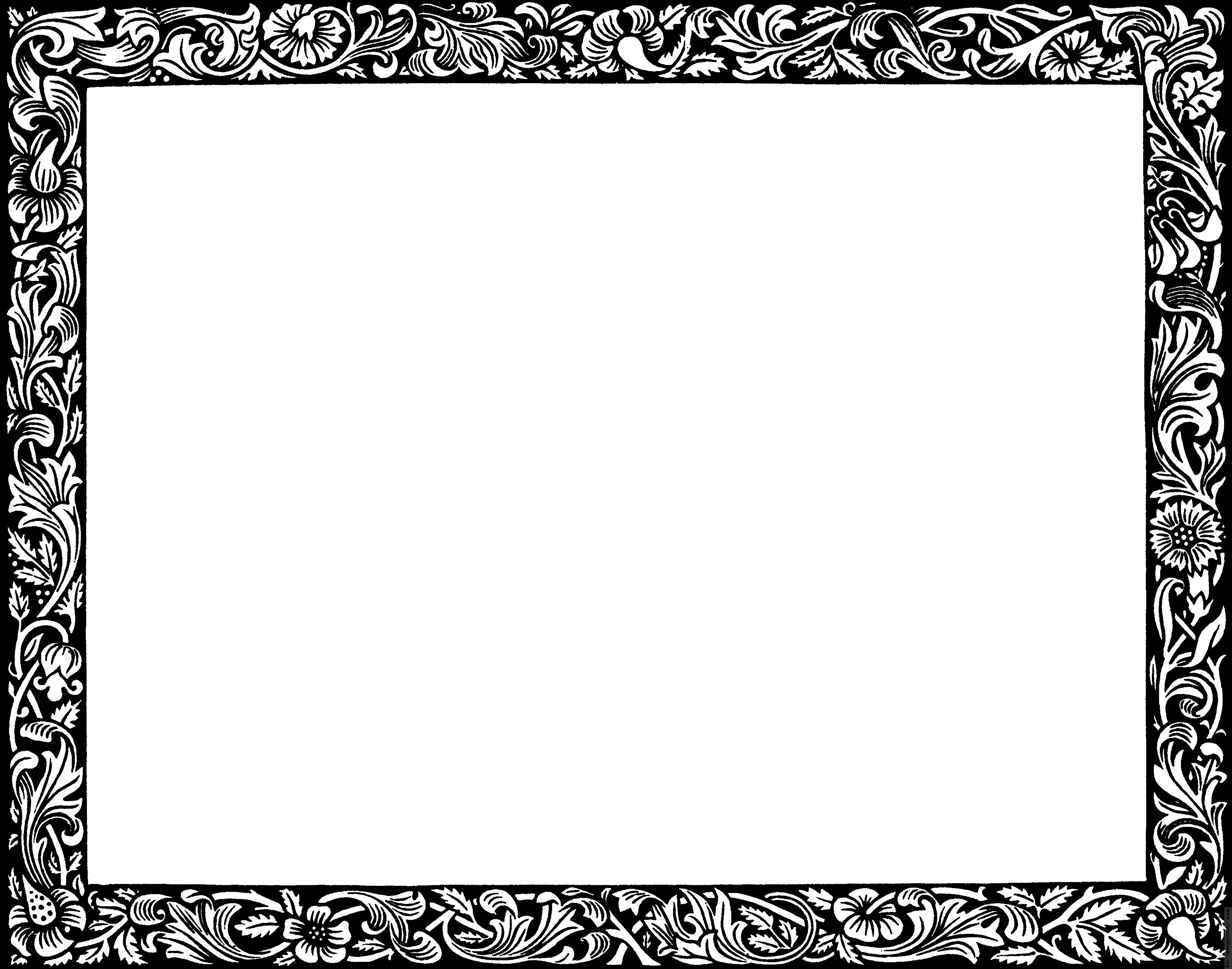 Decorative Page Border - ClipArt Best