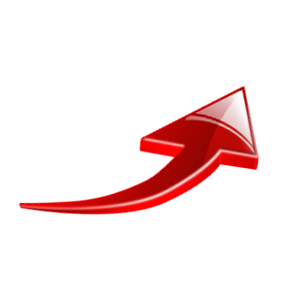 Red Arrow Up - ClipArt Best