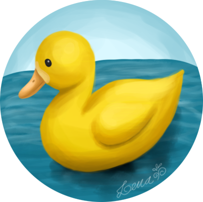 Cute duck by llenalove on deviantART