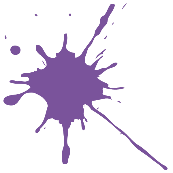 Purple Paint Splatter - ClipArt Best