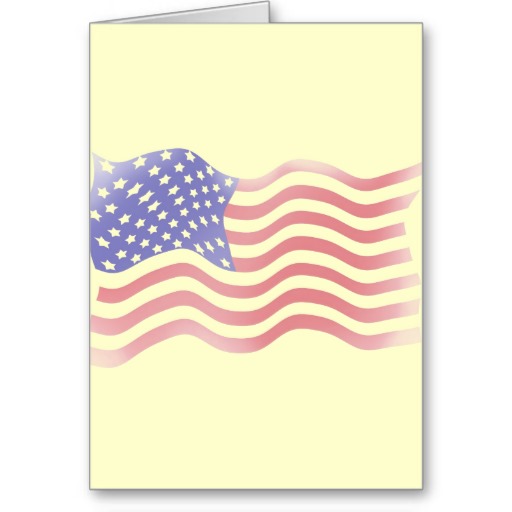 Faded American Flag Cards, Faded American Flag Card Templates ...