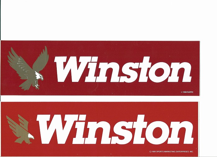 Randy Ayers' Nascar Modeling Forum :: View topic - Winston logo ...